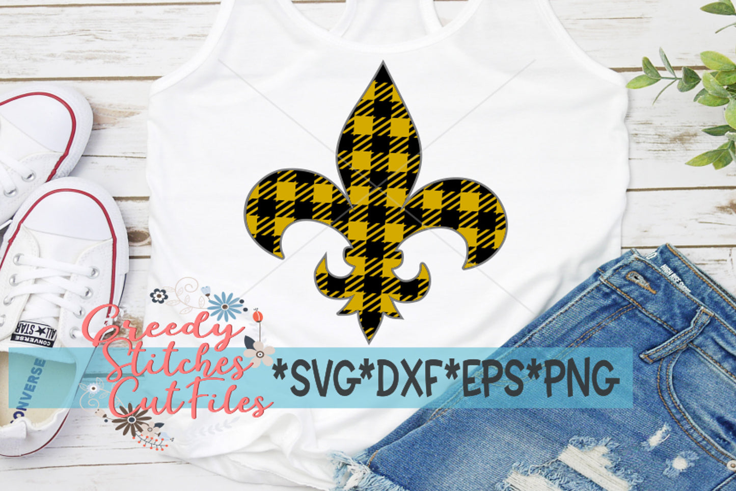 Buffalo Plaid Fleur De Lis svg, dxf, eps, and png. Instant Download SVG, Mardi Gras SVG, Fleur De Lis svg, Instant Download Cut File