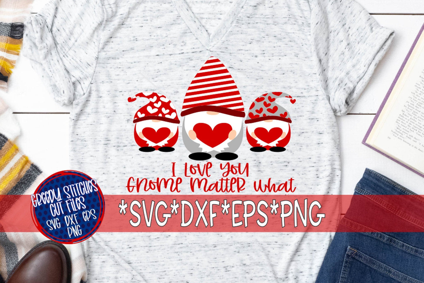 I Love You Gnome Matter What svg dxf eps png. Gnome SvG | Valentine's Day SvG | Gnomie SvG | Be Mine SvG | Instant Download Cut File