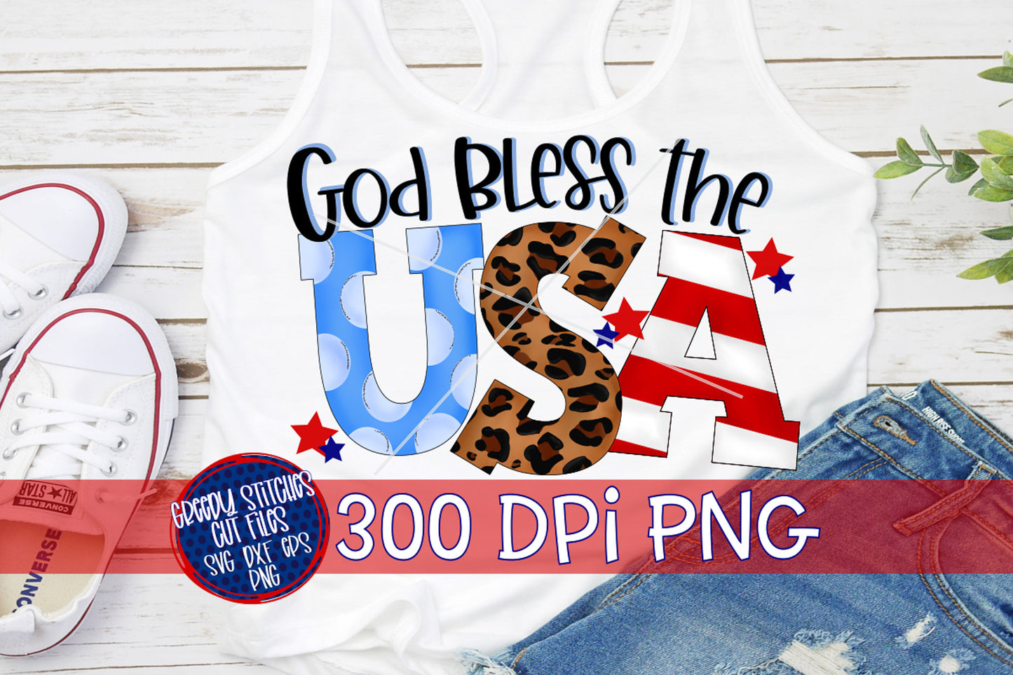 God Bless The USA PNG