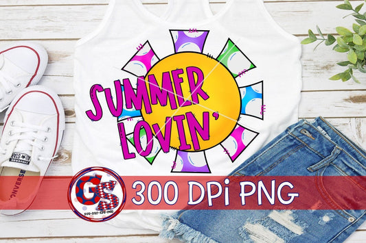 Summer Lovin' PNG for Sublimation