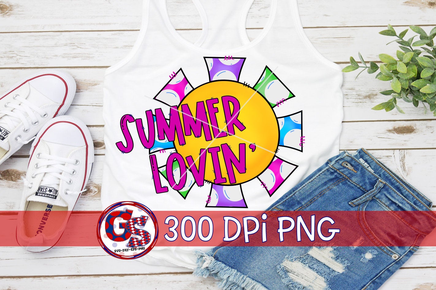 Summer Lovin' PNG for Sublimation