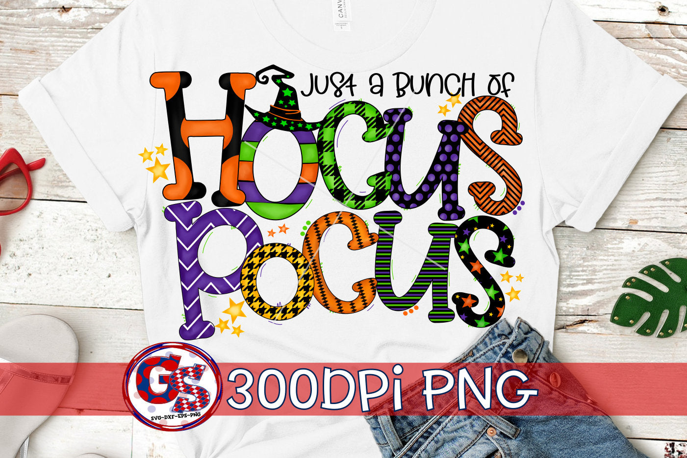 Just A bunch Of Hocus Pocus PNG for Sublimation