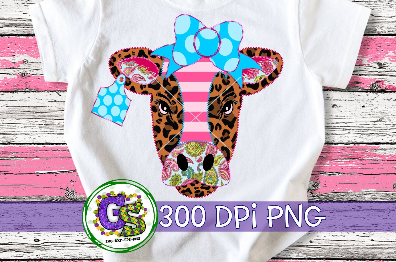 Cow PNG Bundle PNG for Sublimation