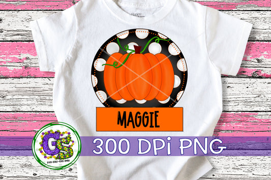 Halloween Pumpkin PNG for Sublimation