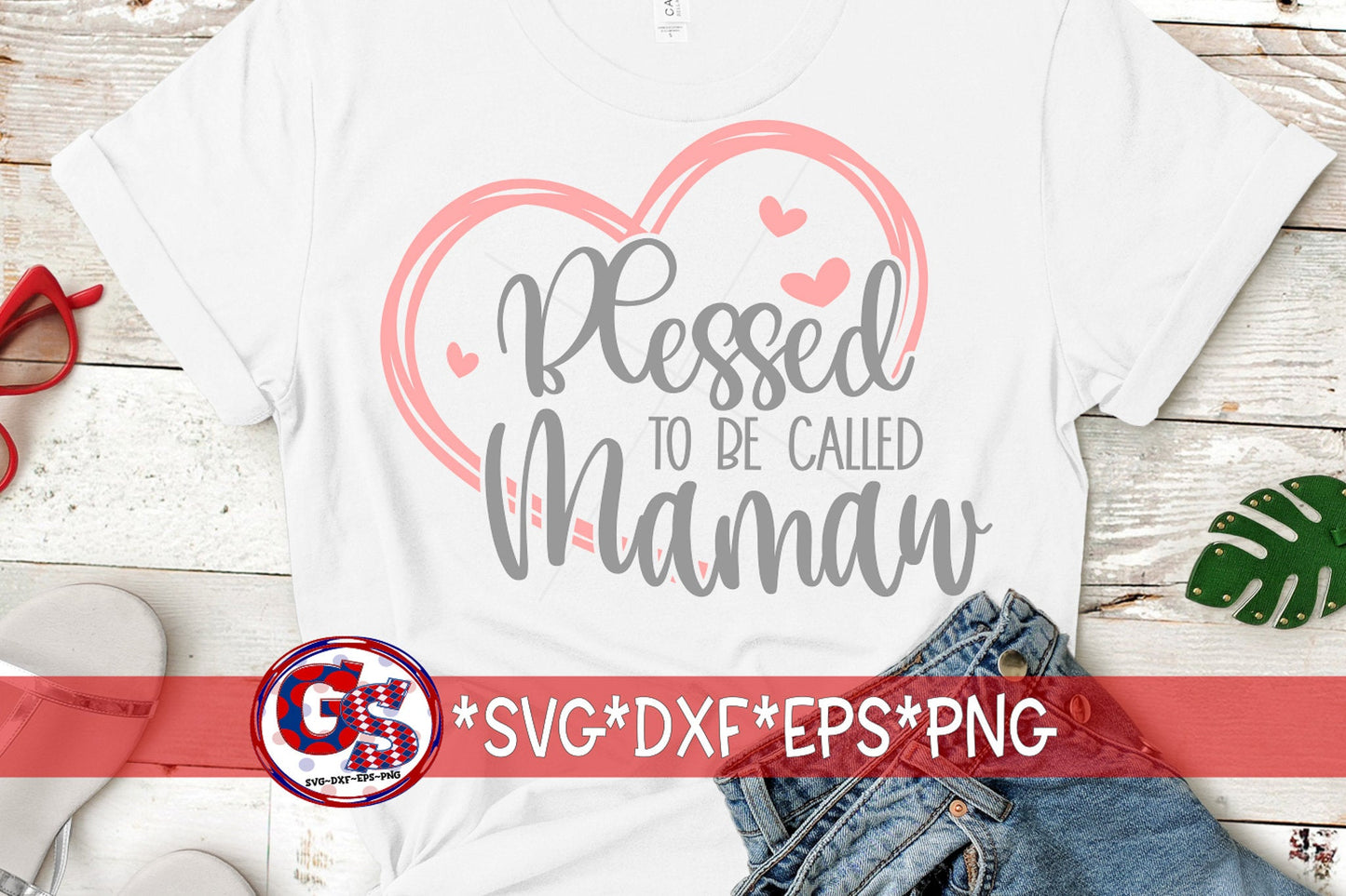 Blessed To Be Called Mamaw SvG | Mother's Day SVG | Mamaw SVG | Grandma DxF | Blessed Mamaw svg dxf eps png. Instant Download Cut File