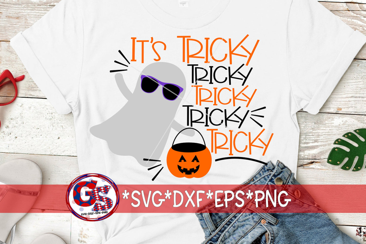 Halloween SVG | It's Tricky SVG | It's Tricky Tricky Tricky SVG | Tricky svg, dxf, eps, png. Halloween SvG | Instant Download Cut Files.