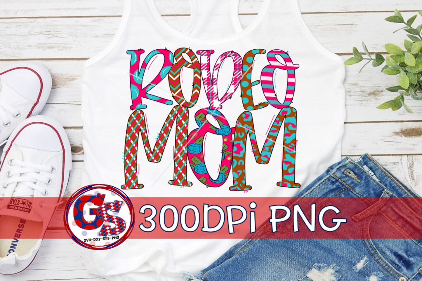 Rodeo Mom PNG for Sublimation