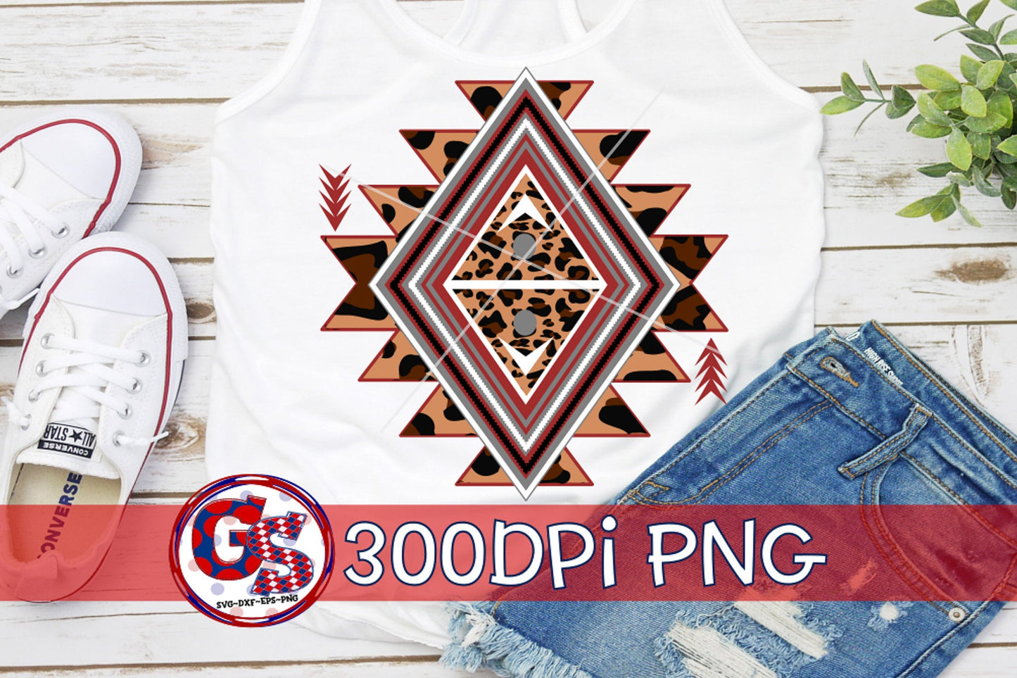 Aztec Maroon and Grey PNG for Sublimation