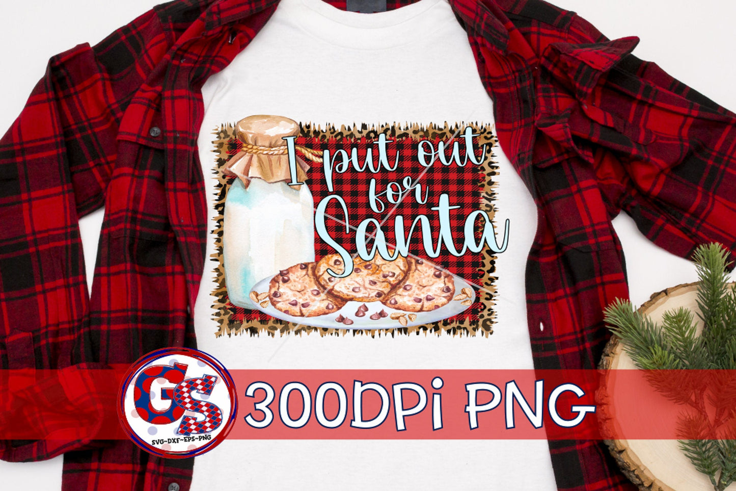 I Put Out For Santa PNG for Sublimation