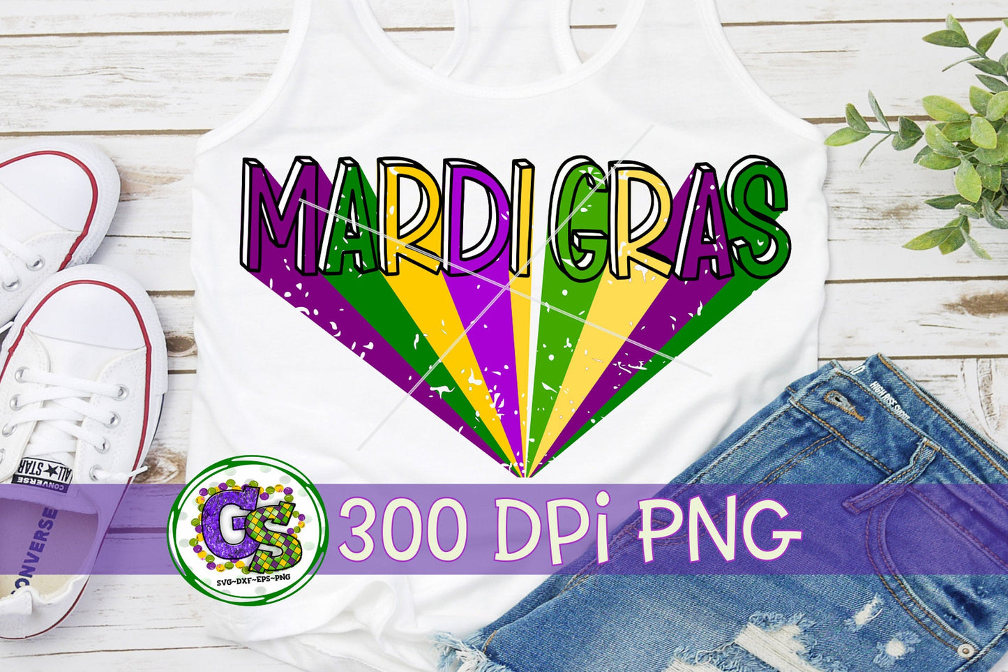 Mardi Gras PNG for Sublimation