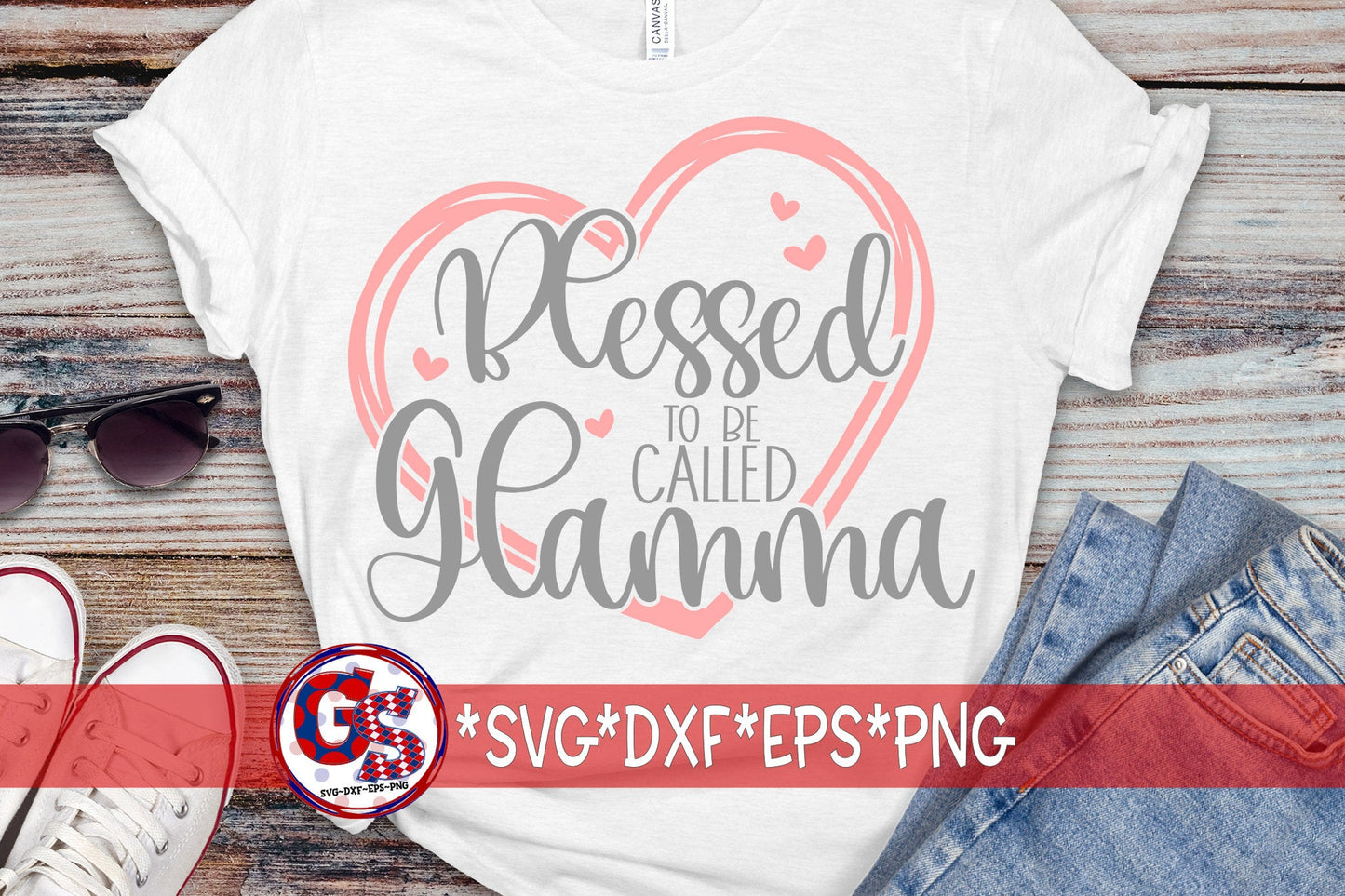 Blessed To Be Called Glamma SvG | Mother's Day SVG | Glamma SVG | Grandma DxF | Blessed Glamma svg dxf eps png. Instant Download Cut File