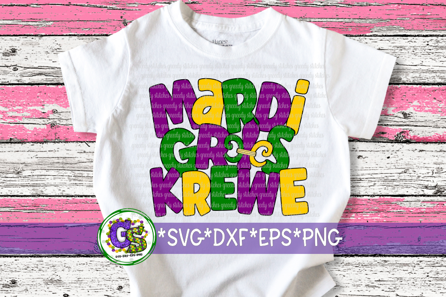 Mardi Gras Krewe SVG DXF EPS PNG