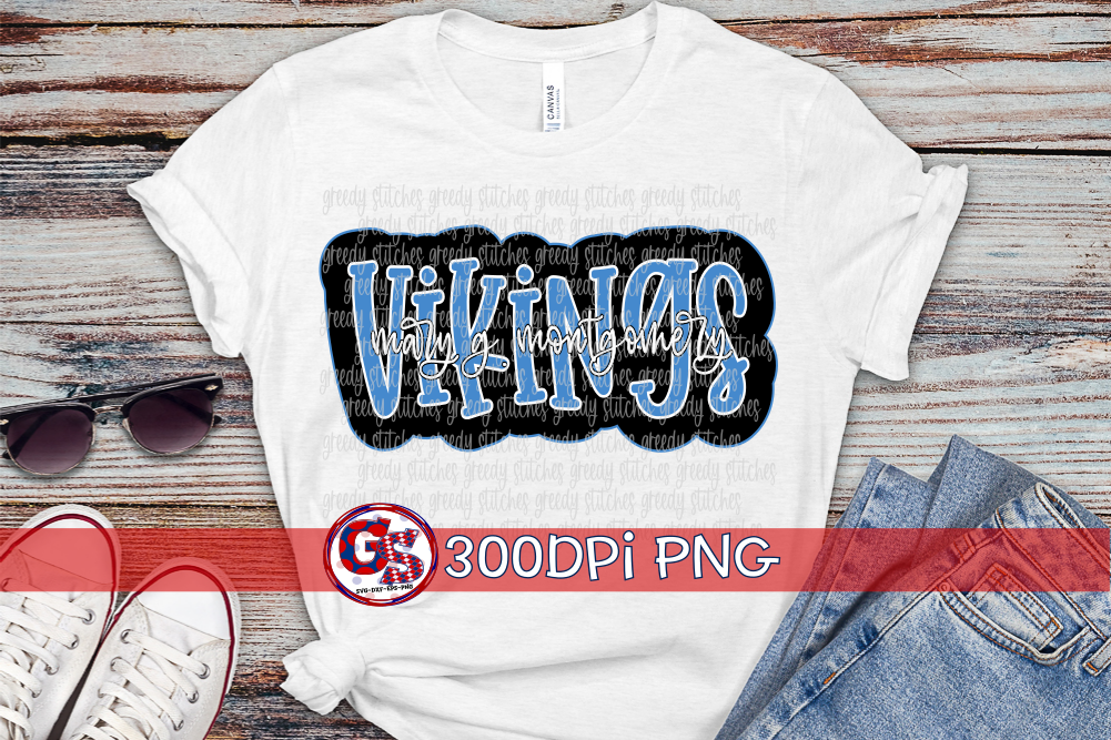 MGM Vikings PNG Bundle for Sublimation
