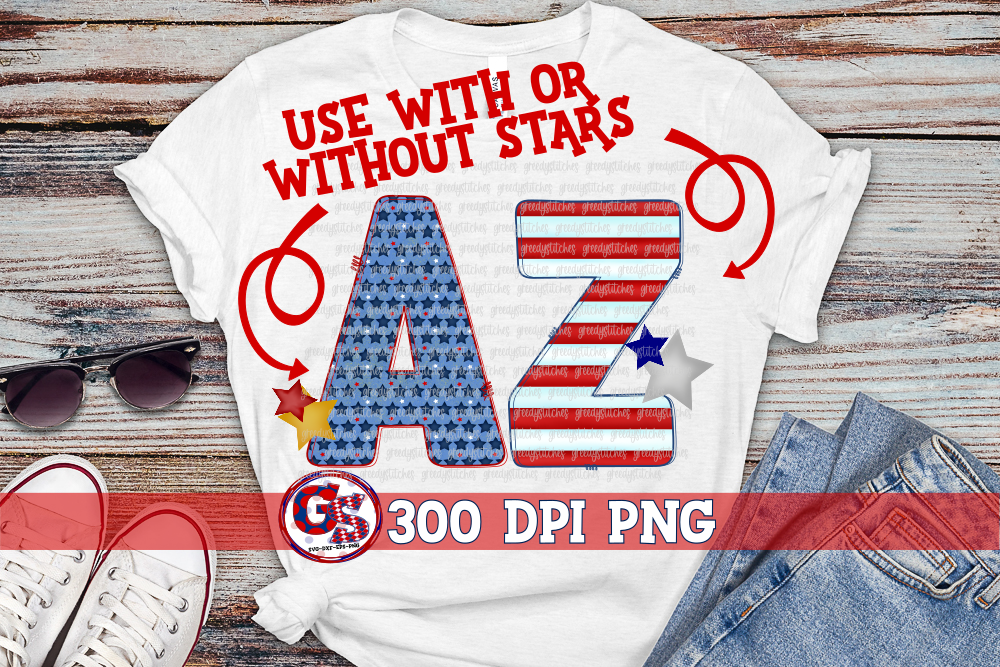 Patriotic Arizona PNG for Sublimation