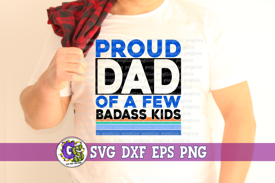 Badass Dad Bundle SVG DXF EPS PNG