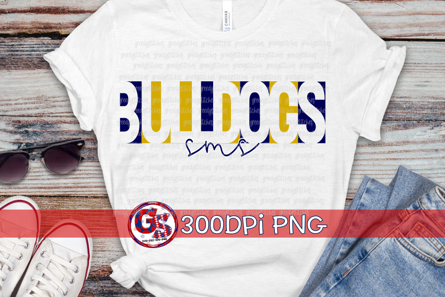 SMS Bulldogs PNG Bundle for Sublimation