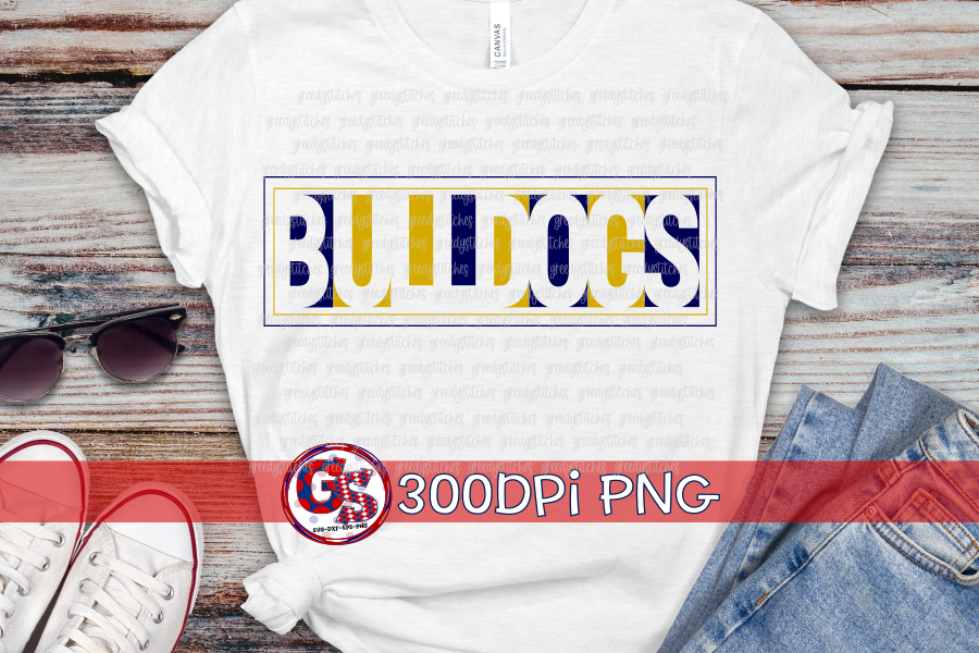 SMS Bulldogs PNG Bundle for Sublimation