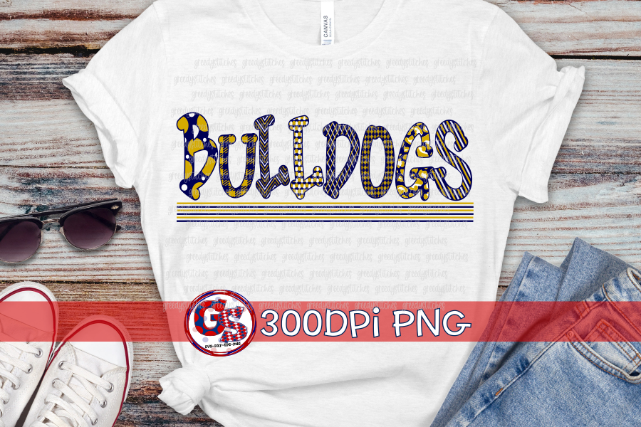 SMS Bulldogs PNG Bundle for Sublimation