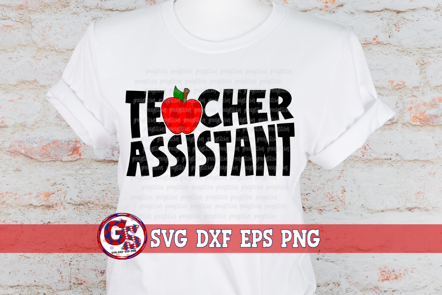 Teacher Assistant SVG DXF EPS PNG