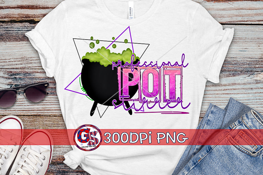 Professional Pot Stirrer PNG For Sublimation