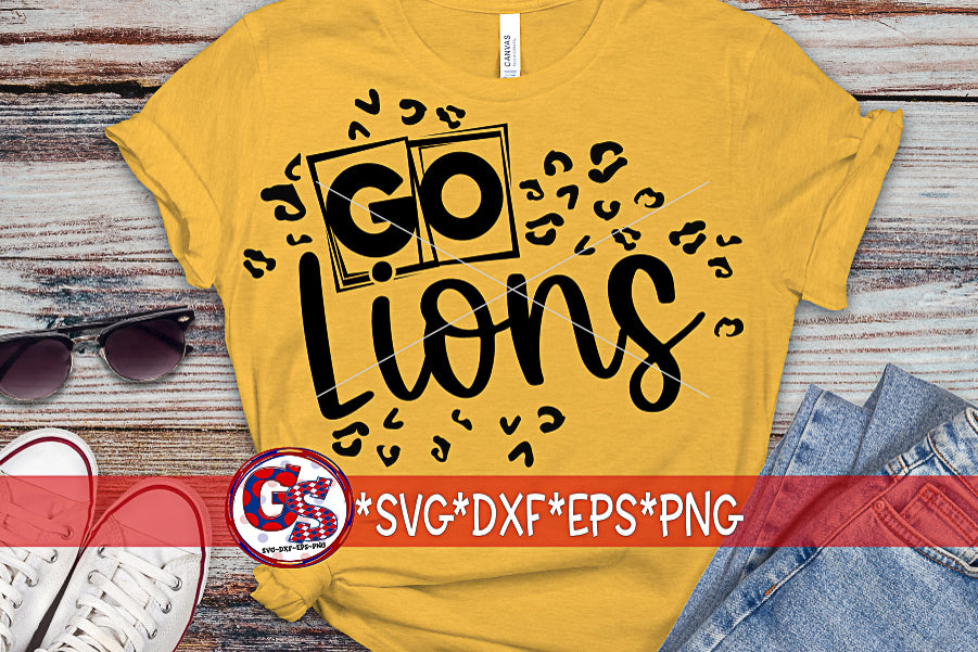 Go Tigers Leopard SVG PNG