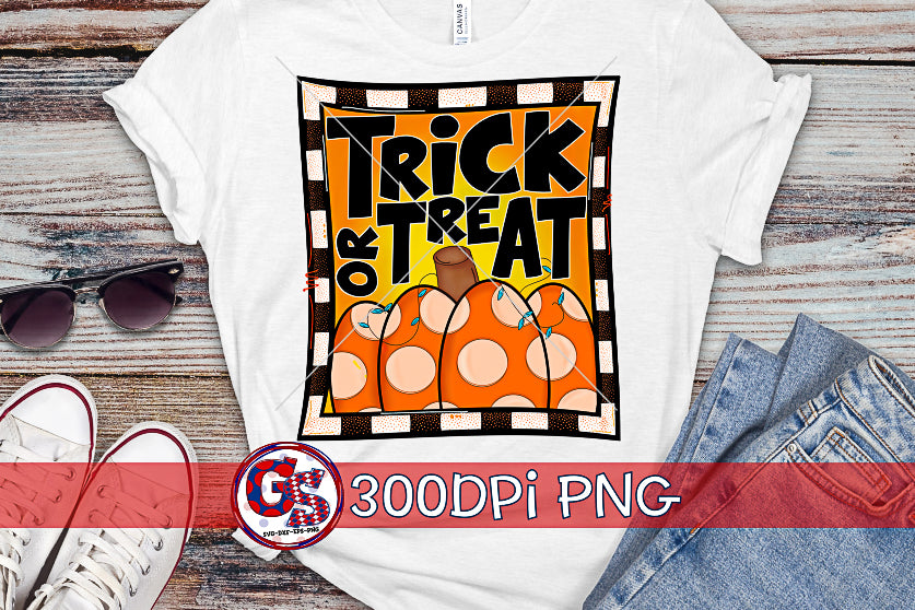 Trick or Treat PNG For Sublimation-Halloween PNG