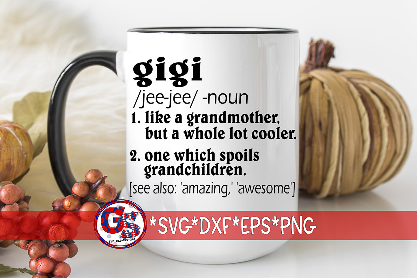Gigi Definition SVG DXF EPS PNG