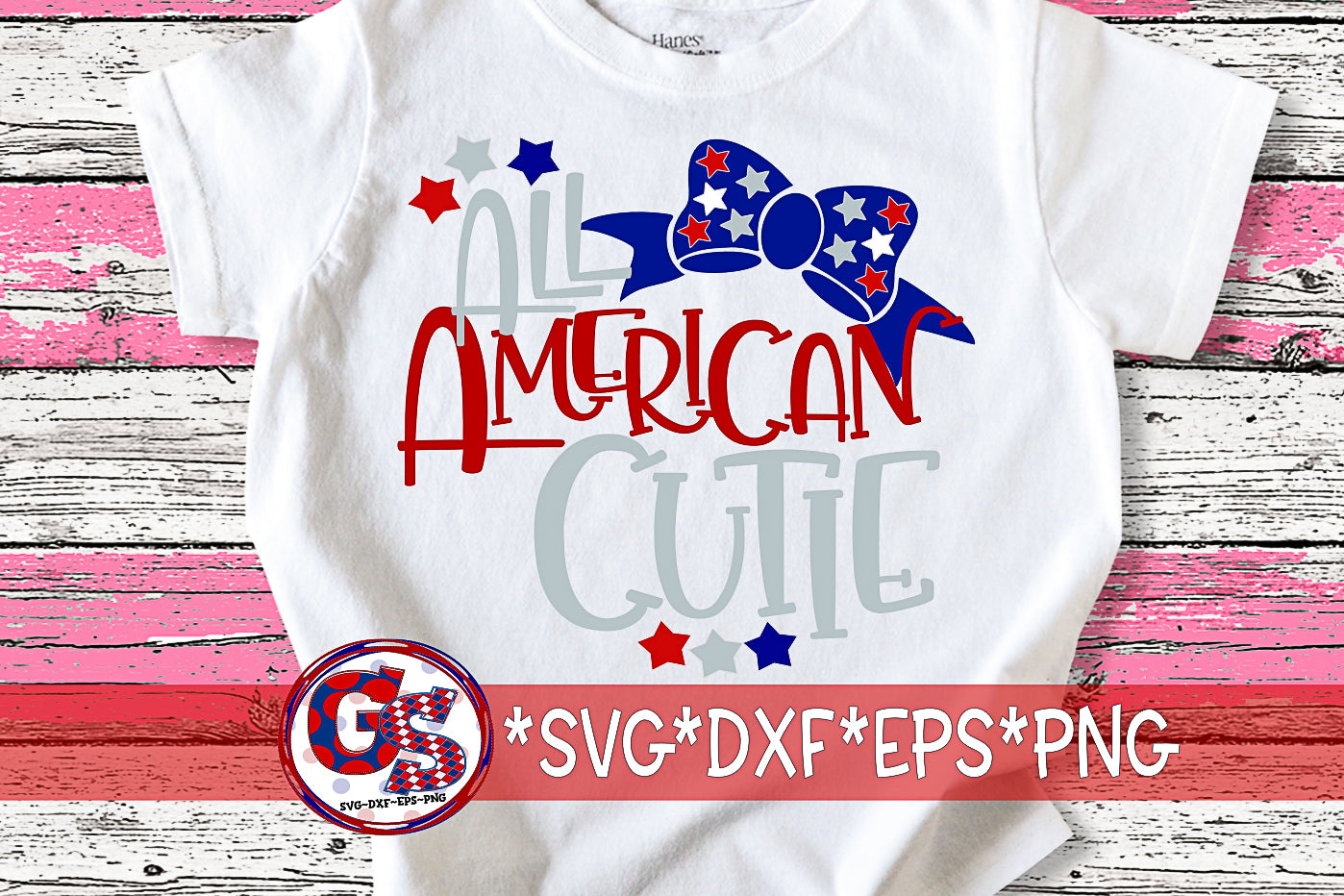 All American Cutie SVG DXF EPS PNG