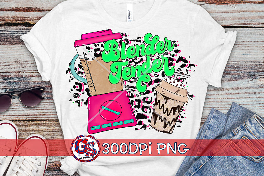 Blender Tender PNG for Sublimation-Loaded Tea PNG