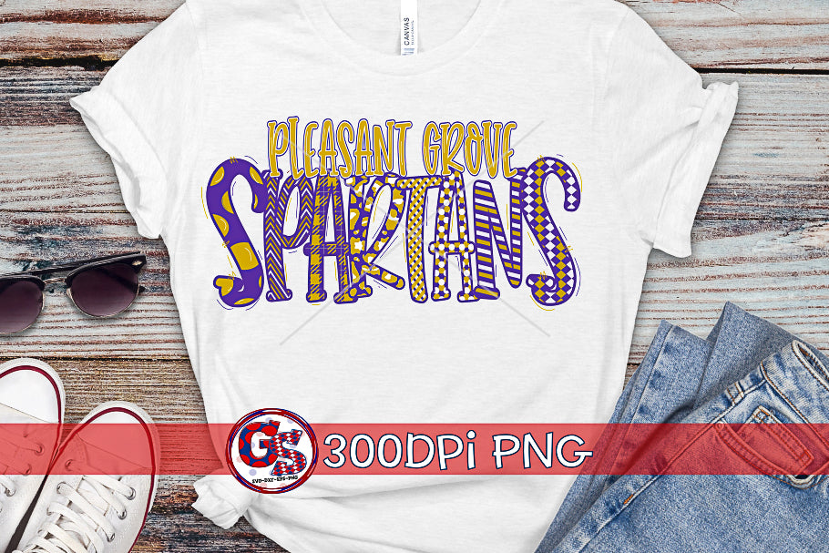Custom Word Art PNG for Sublimation-Hueytown and Pleasant Grove