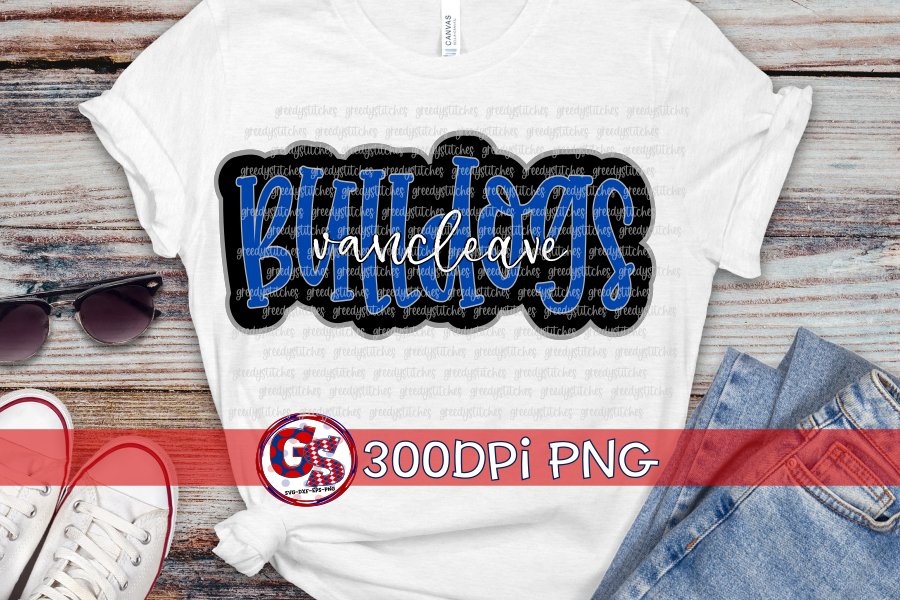 Vancleave Bulldogs PNG Bundle for Sublimation