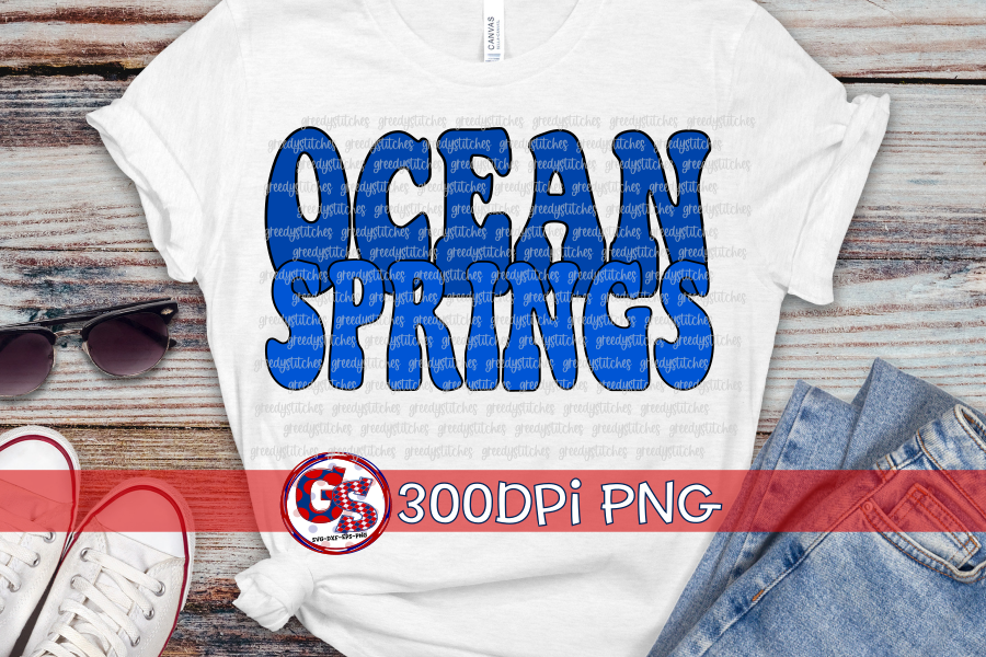 Ocean Springs Greyhounds PNG Bundle for Sublimation