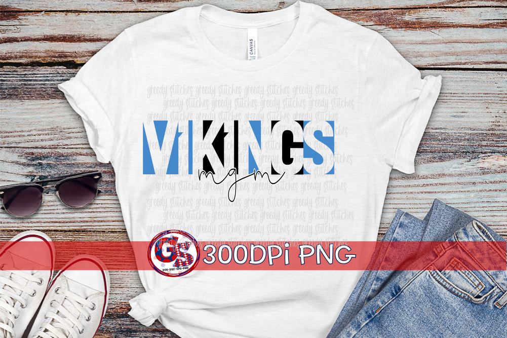 MGM Vikings PNG Bundle for Sublimation
