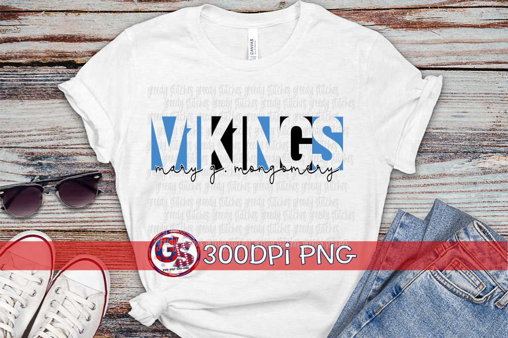 MGM Vikings PNG Bundle for Sublimation