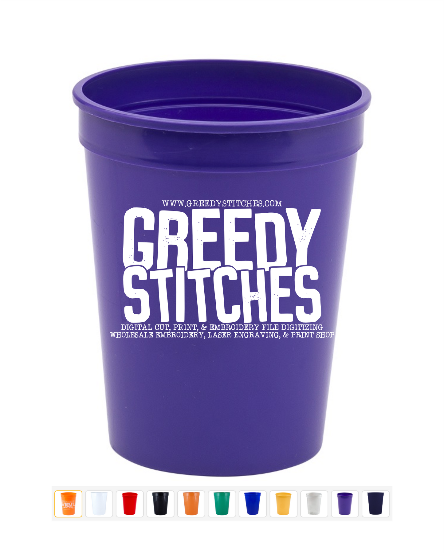 12 oz. Plastic Stadium Cup