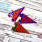 School Mascot Pennant Acylic Ornament