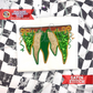 Hanging Pennants Satin Stitch Applique Machine Embroidery Design