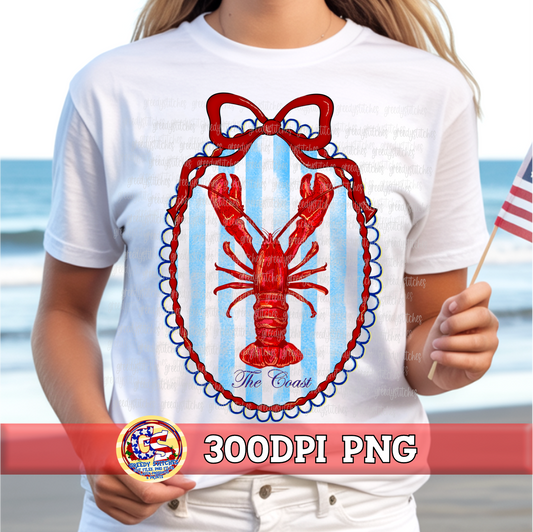 Crawfish Stripes The Coast PNG