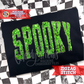 Spooky Zigzag Stitch Applique Machine Embroidery Design