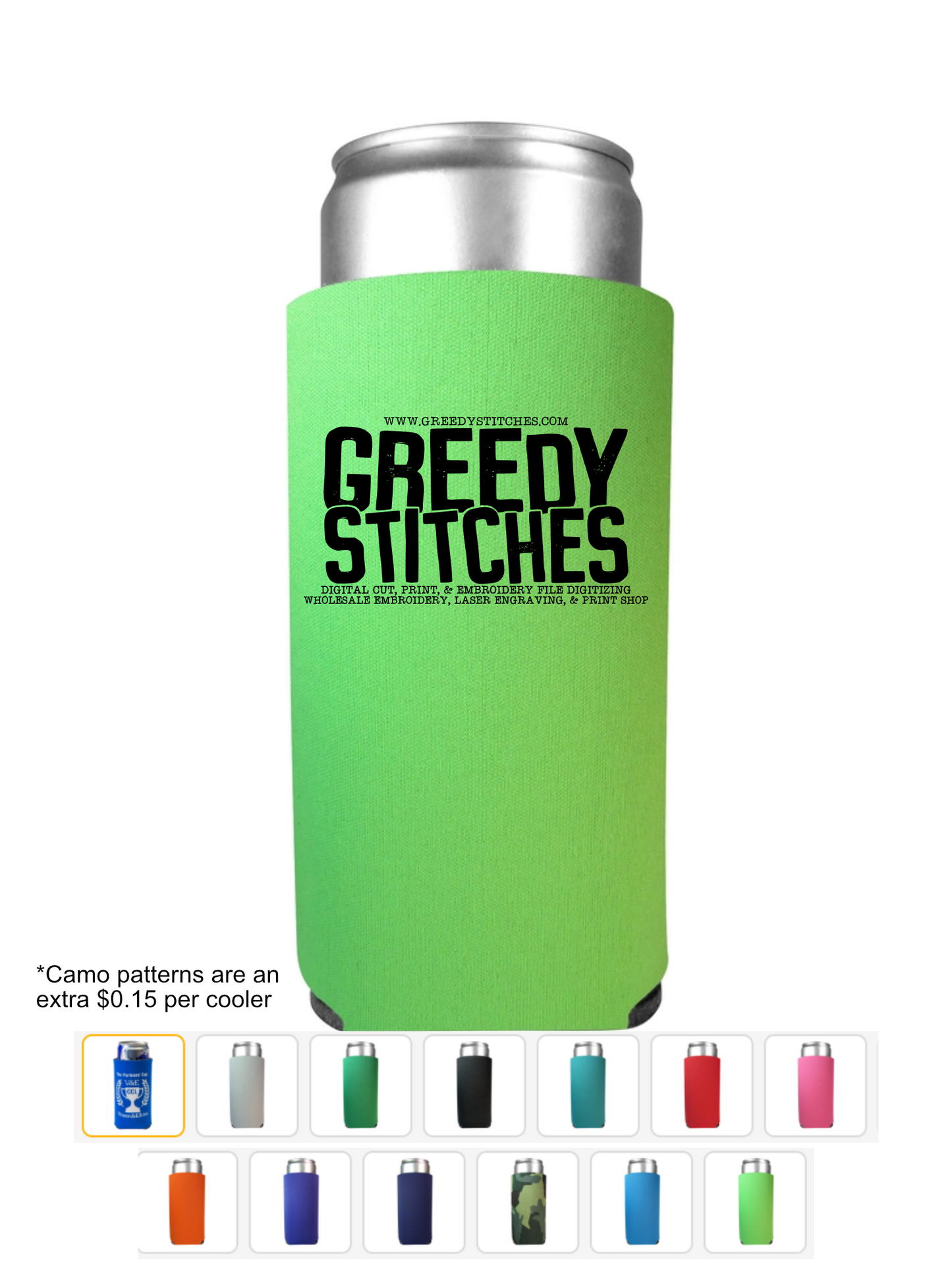12 oz Slim Can Coolers