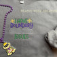I Have Boundary Issues Machine Embroidery Design - Mardi Gras Embroidery