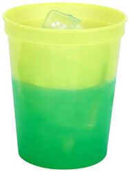 16 oz. Color Changing Plastic Stadium Cup