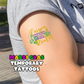 Mardi Gras Temporary Tattoos - Sheet 2