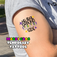 Mardi Gras Temporary Tattoos - Sheet 1