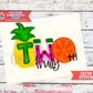 Twotti Fruity Satin Stitch Machine Embroidery Design
