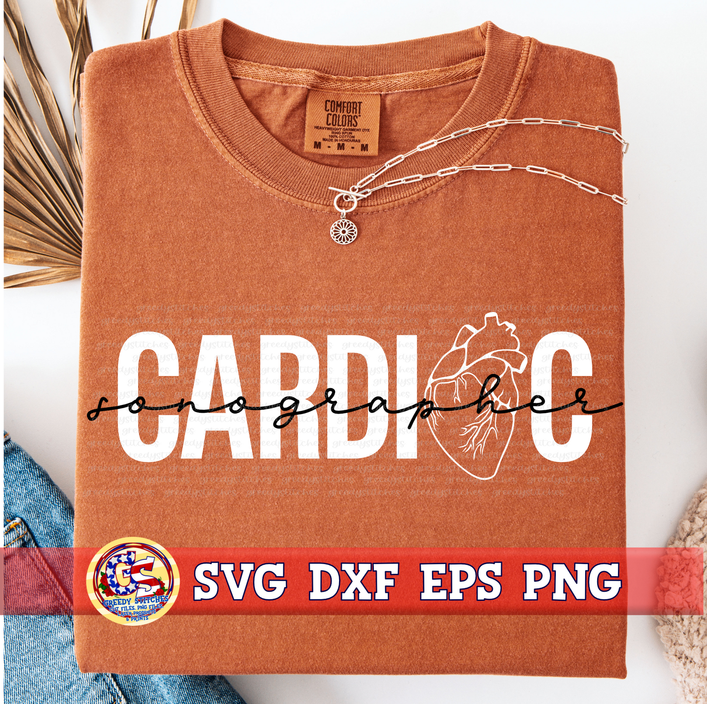 Cardiac Sonographer SVG DXF EPS PNG