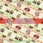 36" Gingerbread Delivery Service Personalized Wrapping Paper