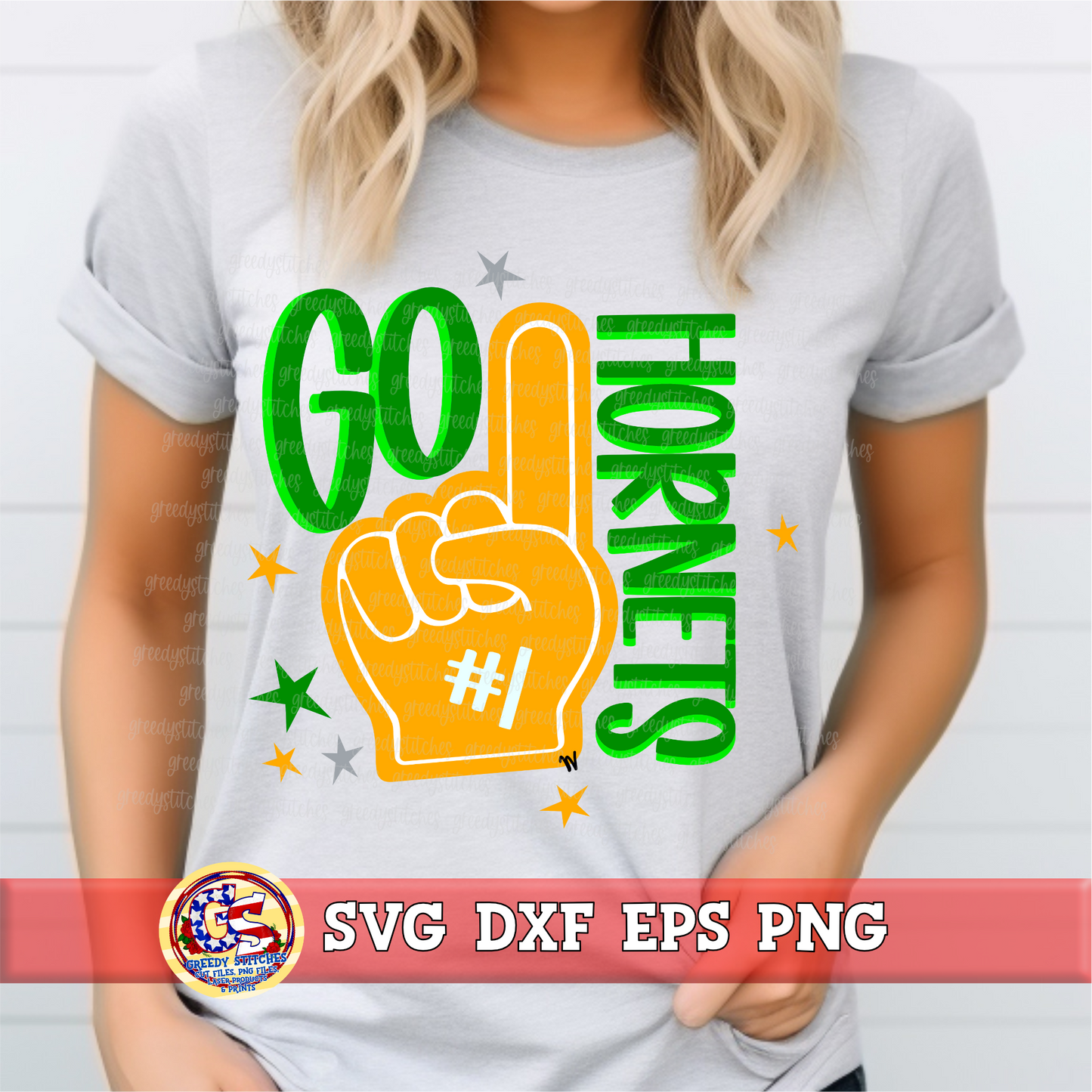 Go Hornets Foamie SVG DXF EPS PNG