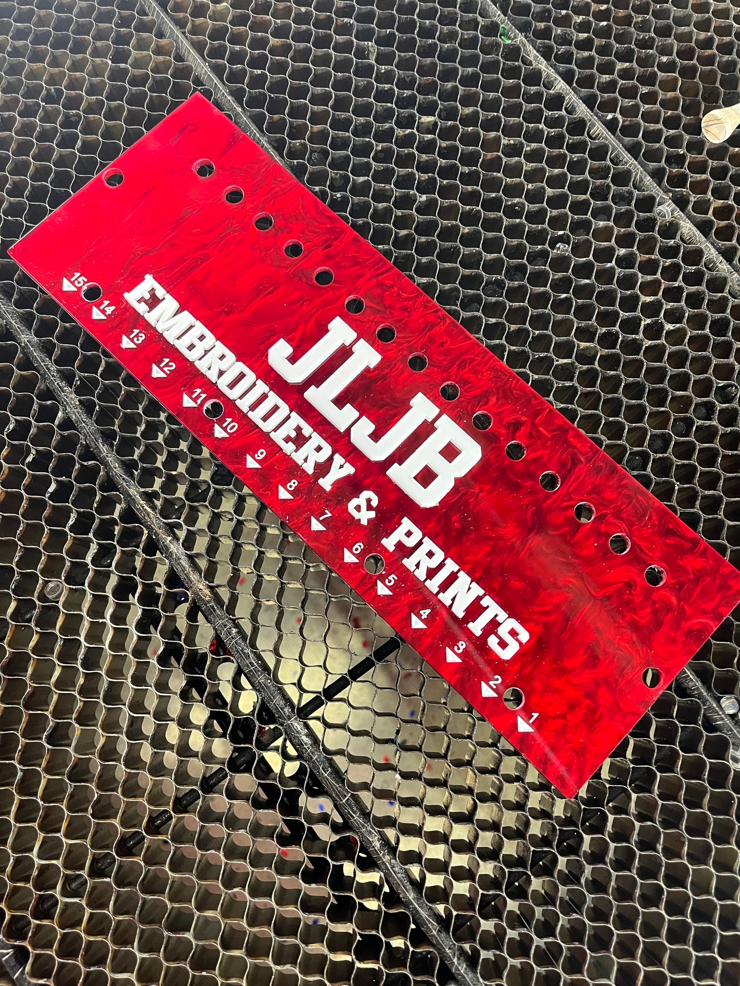 Custom Oiler Plate for Holiauma 15 Needle Embroidery Machines