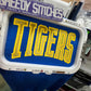 Tigers Varsity Bottom Arch Satin Stitch Applique PES DST HUS JEF EXP VP3 XXX